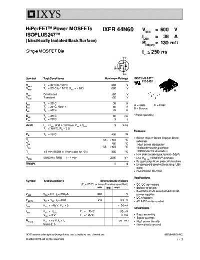 ixfr44n60