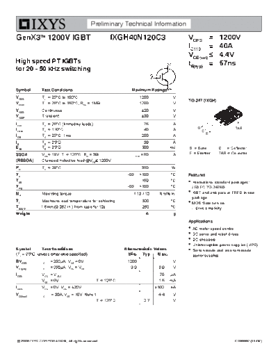 ixgh40n120c3