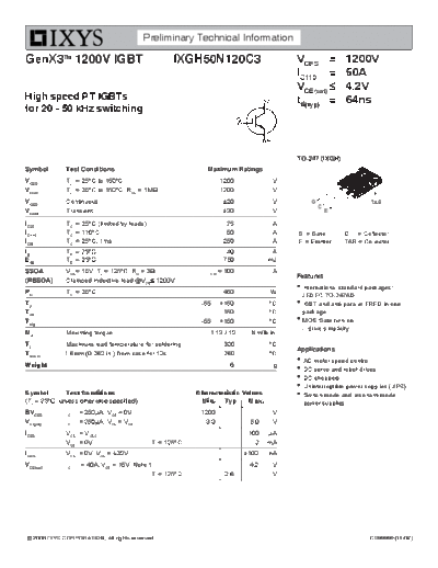 ixgh50n120c3