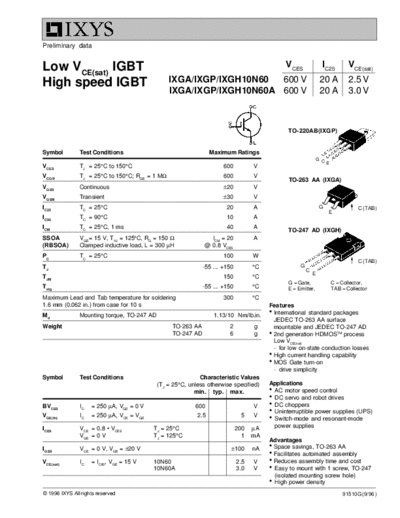 ixgp10n60-a_ixga10n60-a_ixgh10n60-a