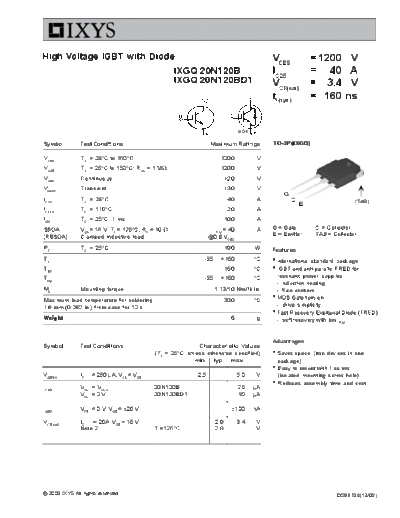 ixgq20n120b