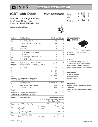 ixgr50n60a2u1