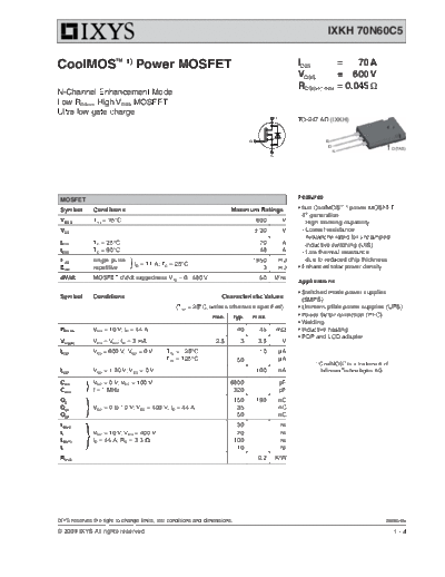 ixkh70n60c5
