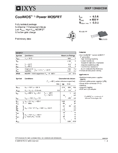 ixkp13n60c5m