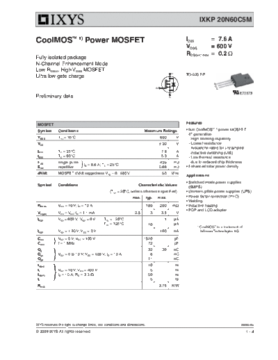 ixkp20n60c5m
