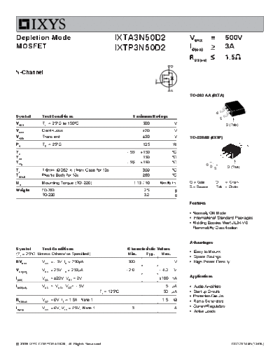 ixta3n50d2-ixtp3n50d2