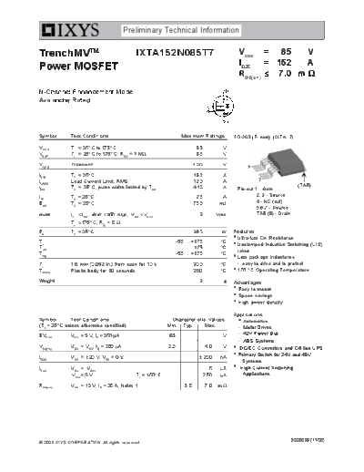 ixta152n085t7