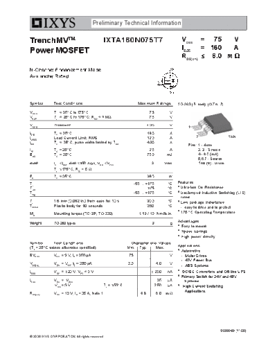 ixta160n075t7