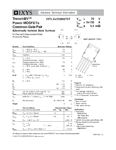 ixtl2x220n075t