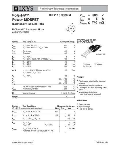 ixtp10n60pm