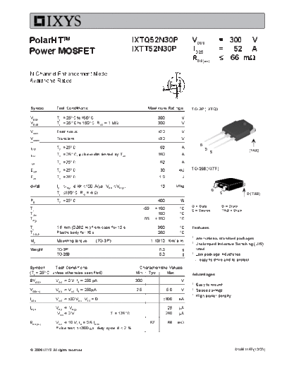 ixtq52n30p_ixtt52n30p