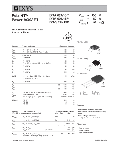 ixta62n15p_ixtp62n15p_ixtq62n15p