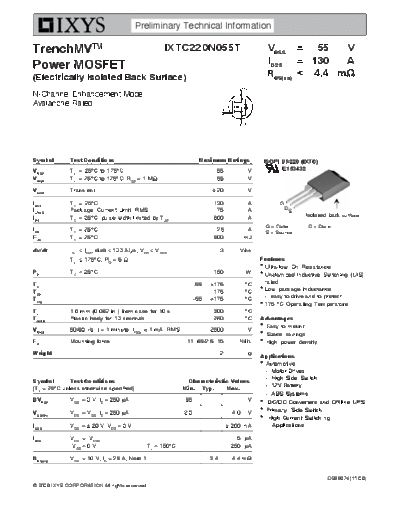 ixtc220n055t