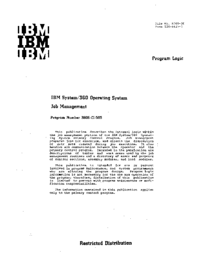 Y28-6613-1_Job_Management_PLM_Mar67