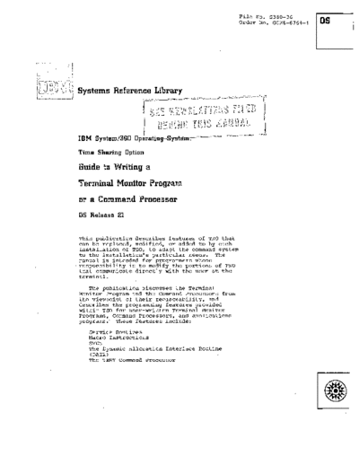 GC28-6764-1_TSO_Guide_to_Writing_a_Terminal_Monitor_Program_or_a_Command_Processor_Rel_21_Mar72