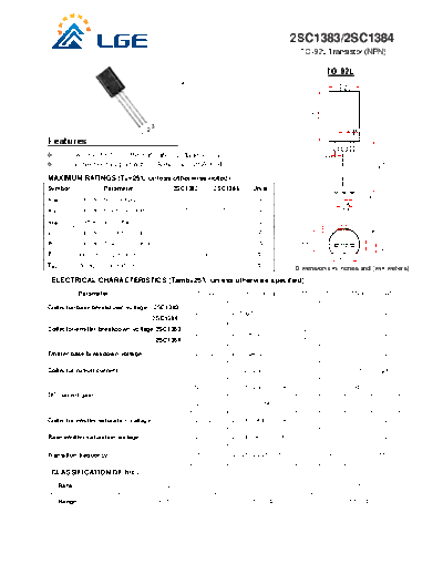 2sc1383-2sc1384