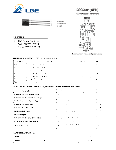 2sc2001