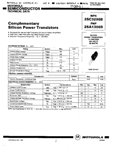 2sa1306b_2sc3298b