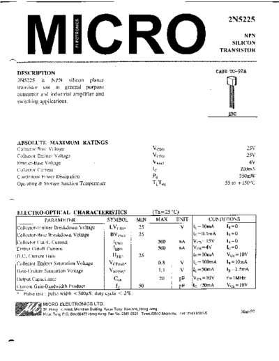 2n5225