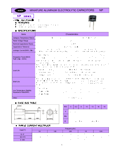 Xunda [non-polar radial] NP Series