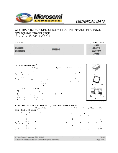 2n6989-2n6990