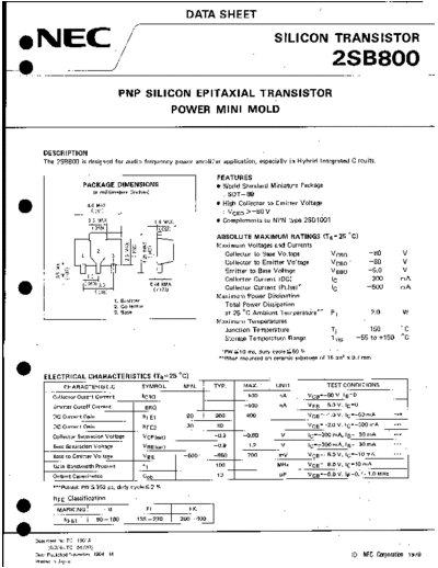 2sb800