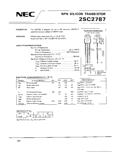 2sc2787