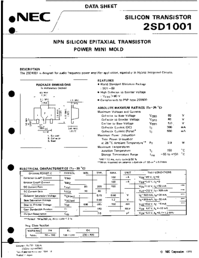 2sd1001