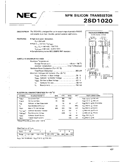 2sd1020