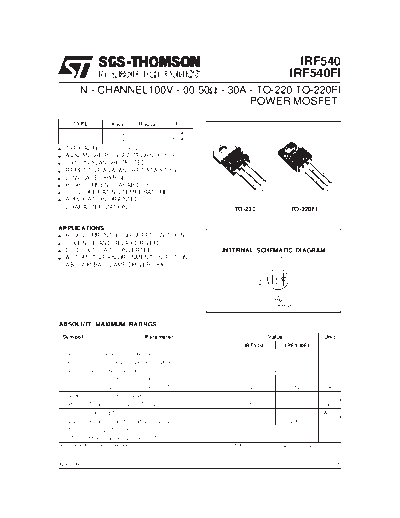 irf540