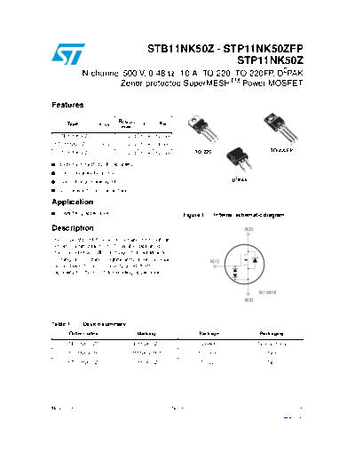 stb11nk50z_stp11nk50zfp_stp11nk50z