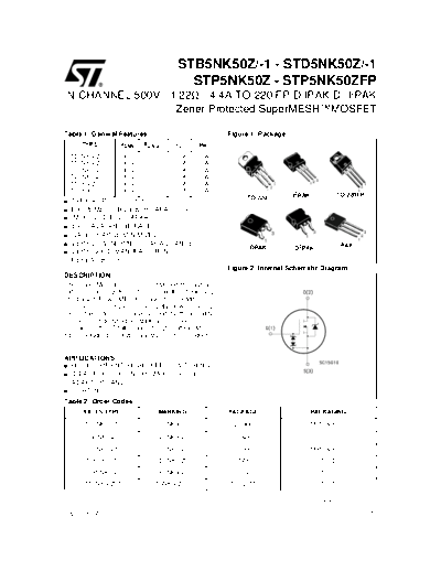 stb5nk50z-1_std5nk50z-1_stp5nk50z_stp5nk50zfp