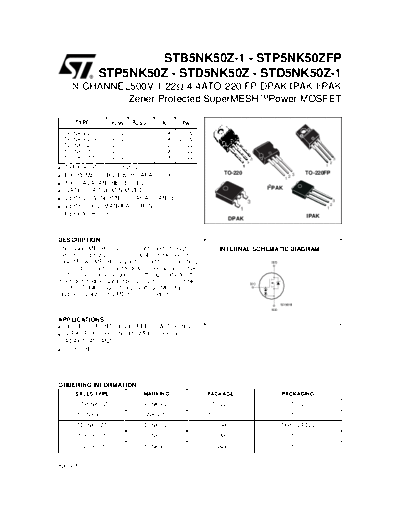 stb5nk50z