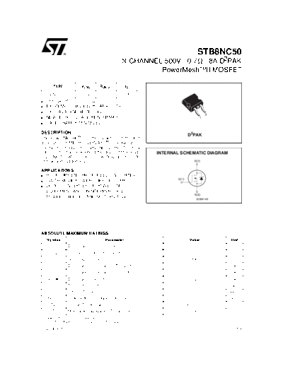 stb8nc50