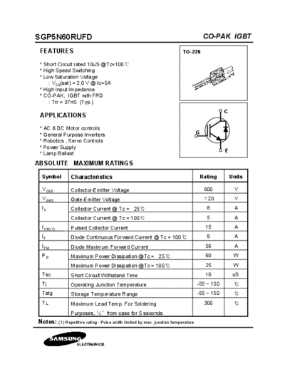 sgp5n60rufd
