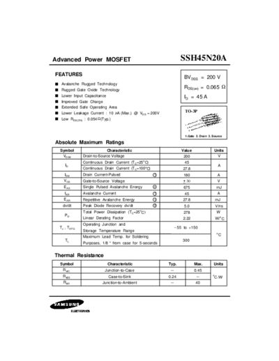 ssh45n20a
