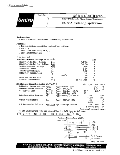 2sb1168