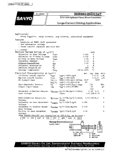 2sb985