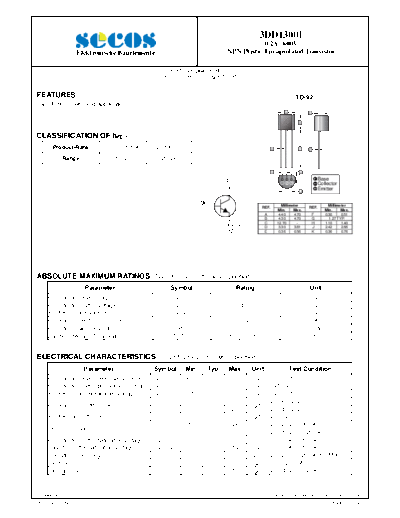 3dd13001