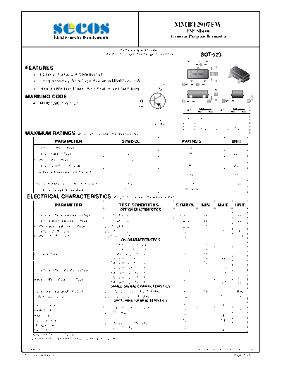 mmbt2907fw
