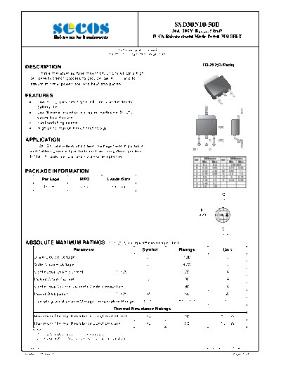 ssd30n10-50d