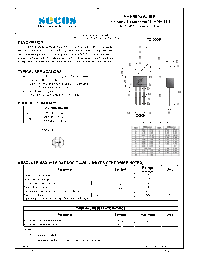 sse90n06-30p