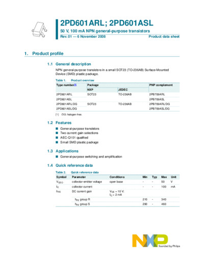 2pd601arl-asl