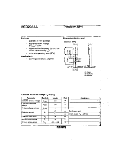2sd2033a