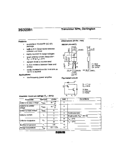 2sd2091