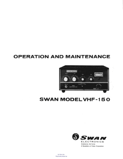 Swan_VHF-150_user