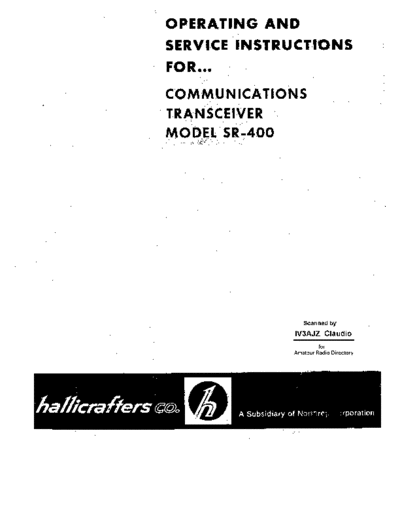 Hallicrafter_SR-400_user