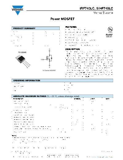 irf740lc_sihf740lc
