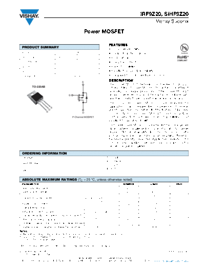 irf9z20_sihf9z20