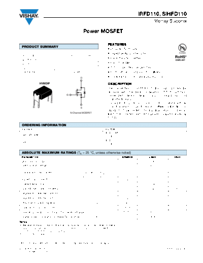 irfd110_sihfd110
